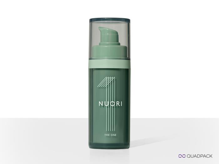 ‘Naked’ airless packaging for NUORI’s The One