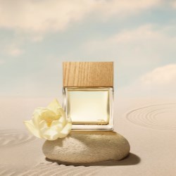 The energy of zen with a touch of wood